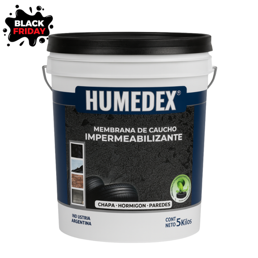 MEMBRANA DE CAUCHO IMPERMEABLE HUMEDEX® - Sellador de caucho 5 en 1!