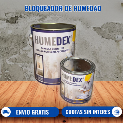 BLOQUEADOR DE HUMEDAD HUMEDEX® - Sellador antihumedad unico en el pais!
