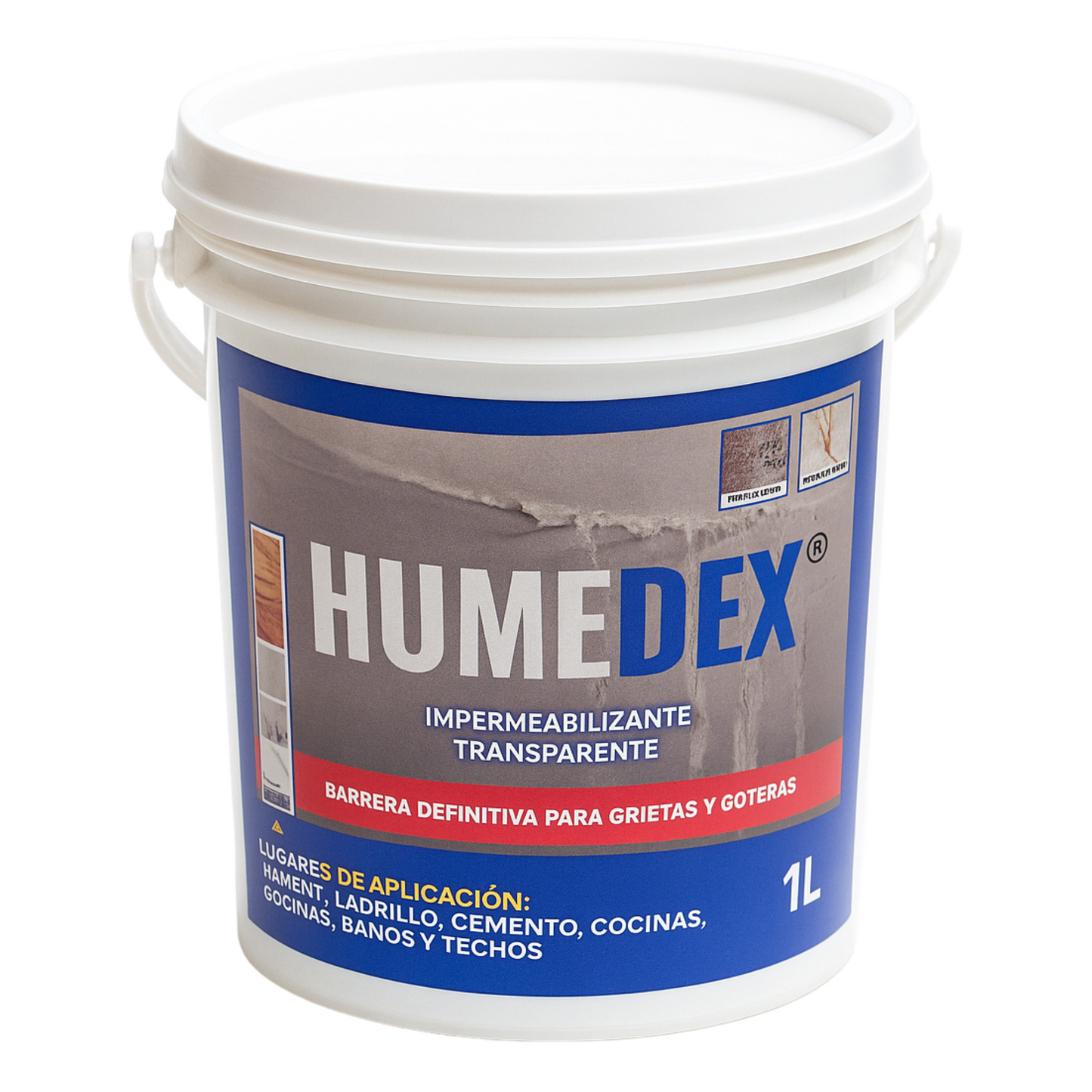 IMPERMEABILIZANTE DE GOTERAS HUMEDEX® - Sellador Impermeabilizante transparente