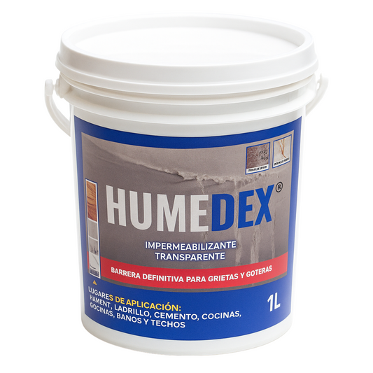 IMPERMEABILIZANTE DE GOTERAS HUMEDEX® - Sellador Impermeabilizante transparente