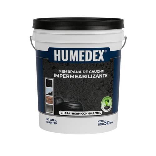 MEMBRANA DE CAUCHO IMPERMEABLE HUMEDEX® - Sellador de caucho 5 en 1!