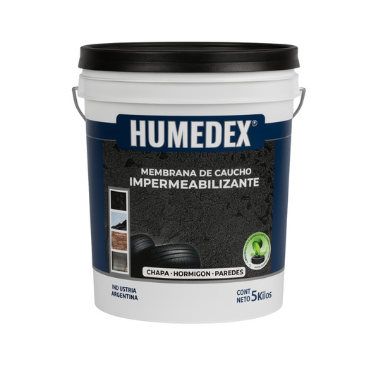 MEMBRANA DE CAUCHO IMPERMEABLE HUMEDEX® - Sellador de caucho 5 en 1!
