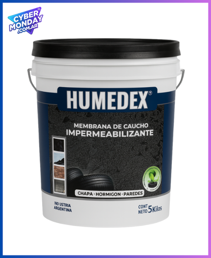 MEMBRANA DE CAUCHO IMPERMEABLE HUMEDEX® - Sellador de caucho 5 en 1!